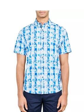 Society Of Threads Mens Slim Fit Shirt Size XL